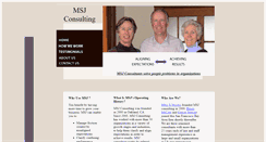 Desktop Screenshot of msjconsulting.com